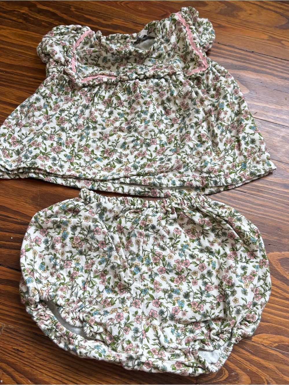 Bebe Organic Laura Floral Summer Set